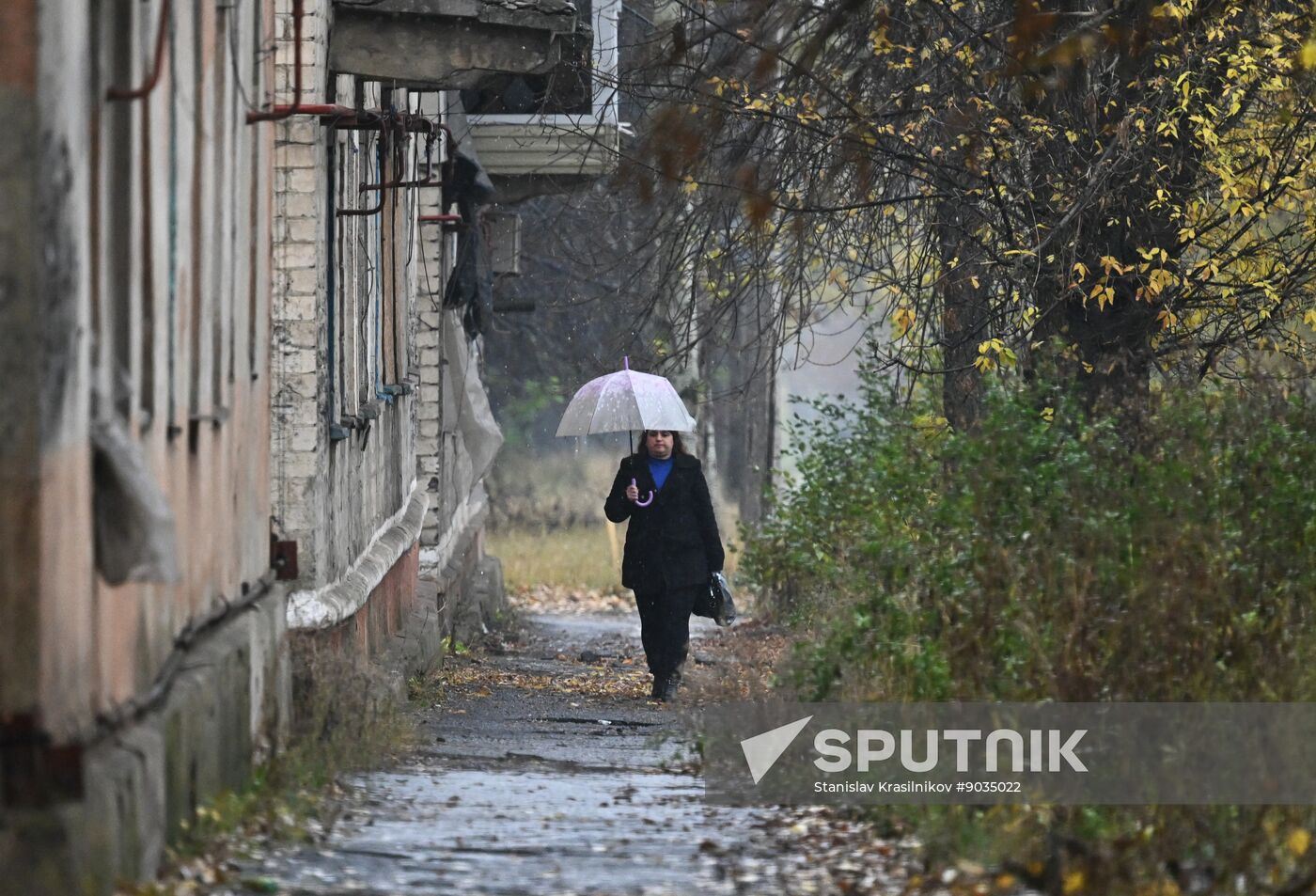 Russia Ukraine Military Operation Selidovo