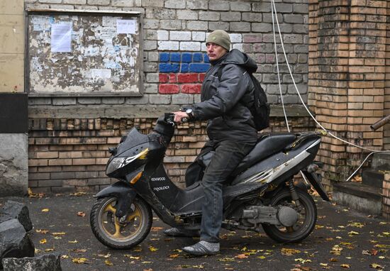 Russia Ukraine Military Operation Selidovo