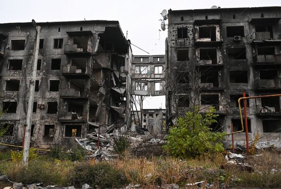 Russia Ukraine Military Operation Selidovo