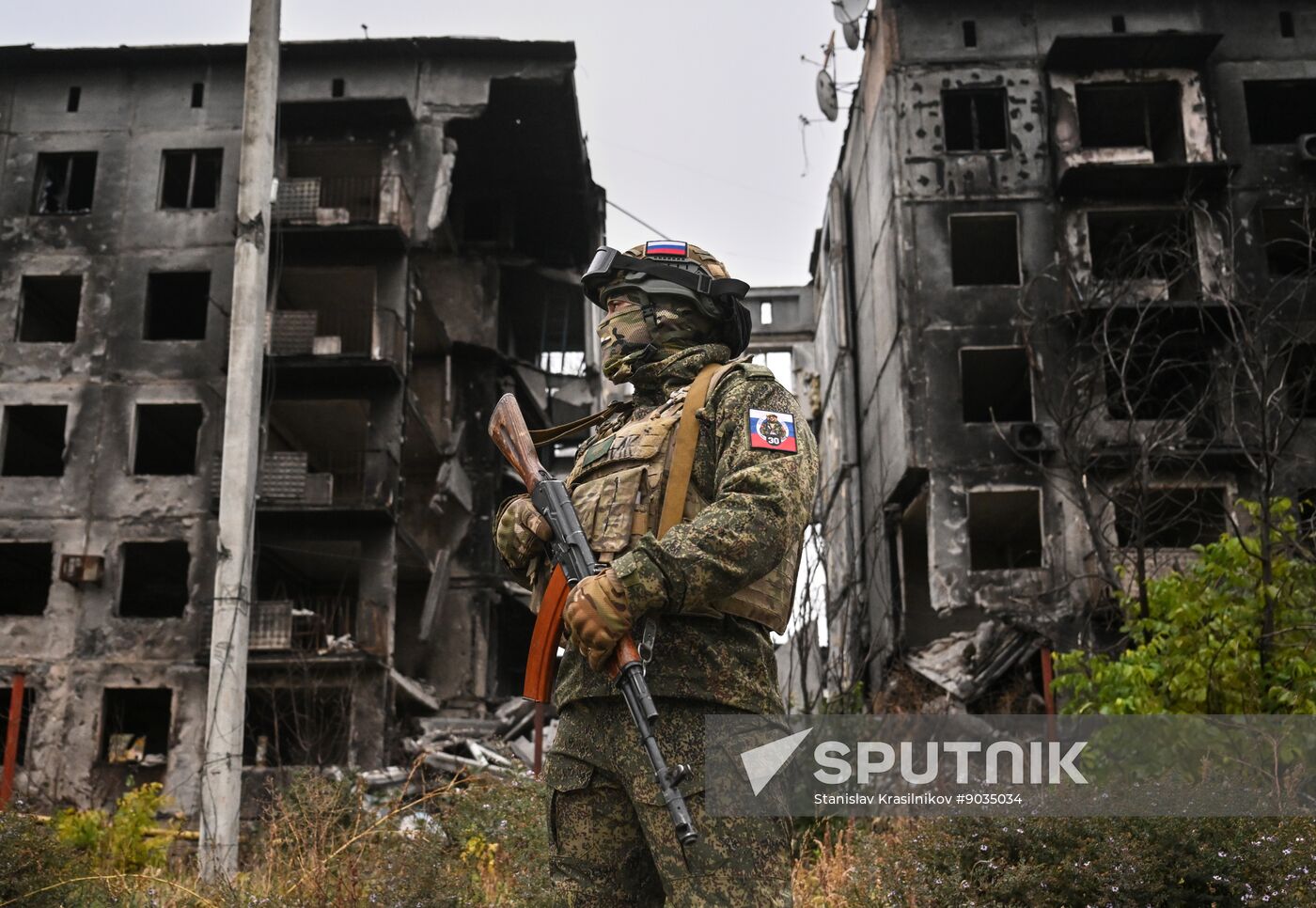 Russia Ukraine Military Operation Selidovo