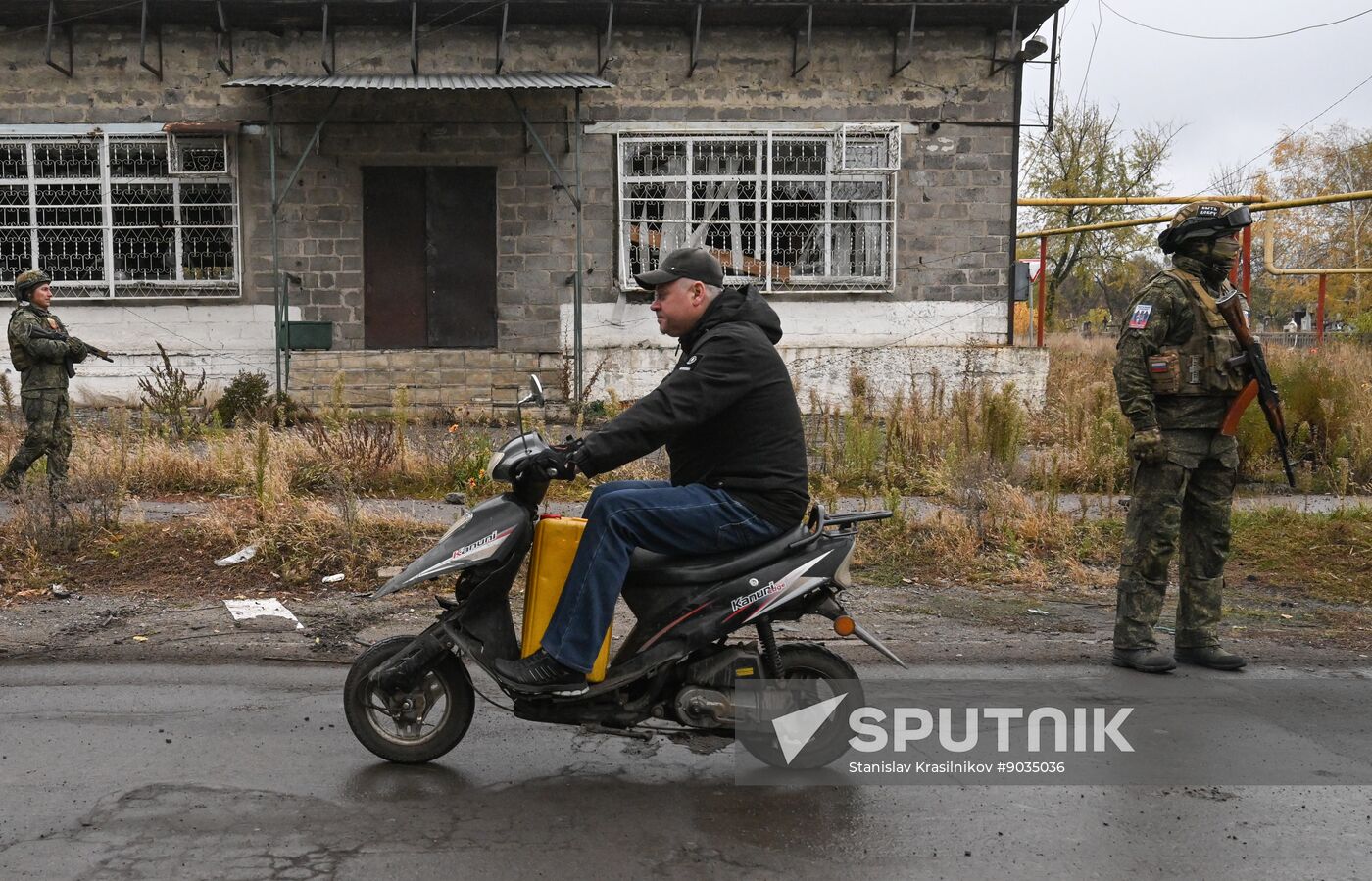 Russia Ukraine Military Operation Selidovo