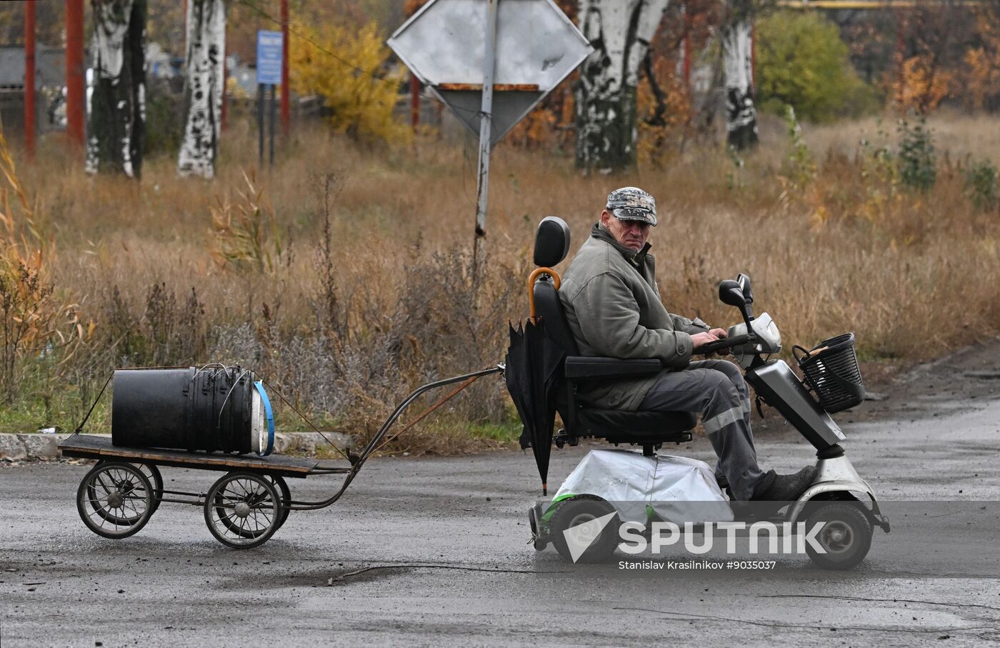 Russia Ukraine Military Operation Selidovo
