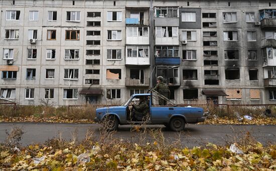 Russia Ukraine Military Operation Selidovo