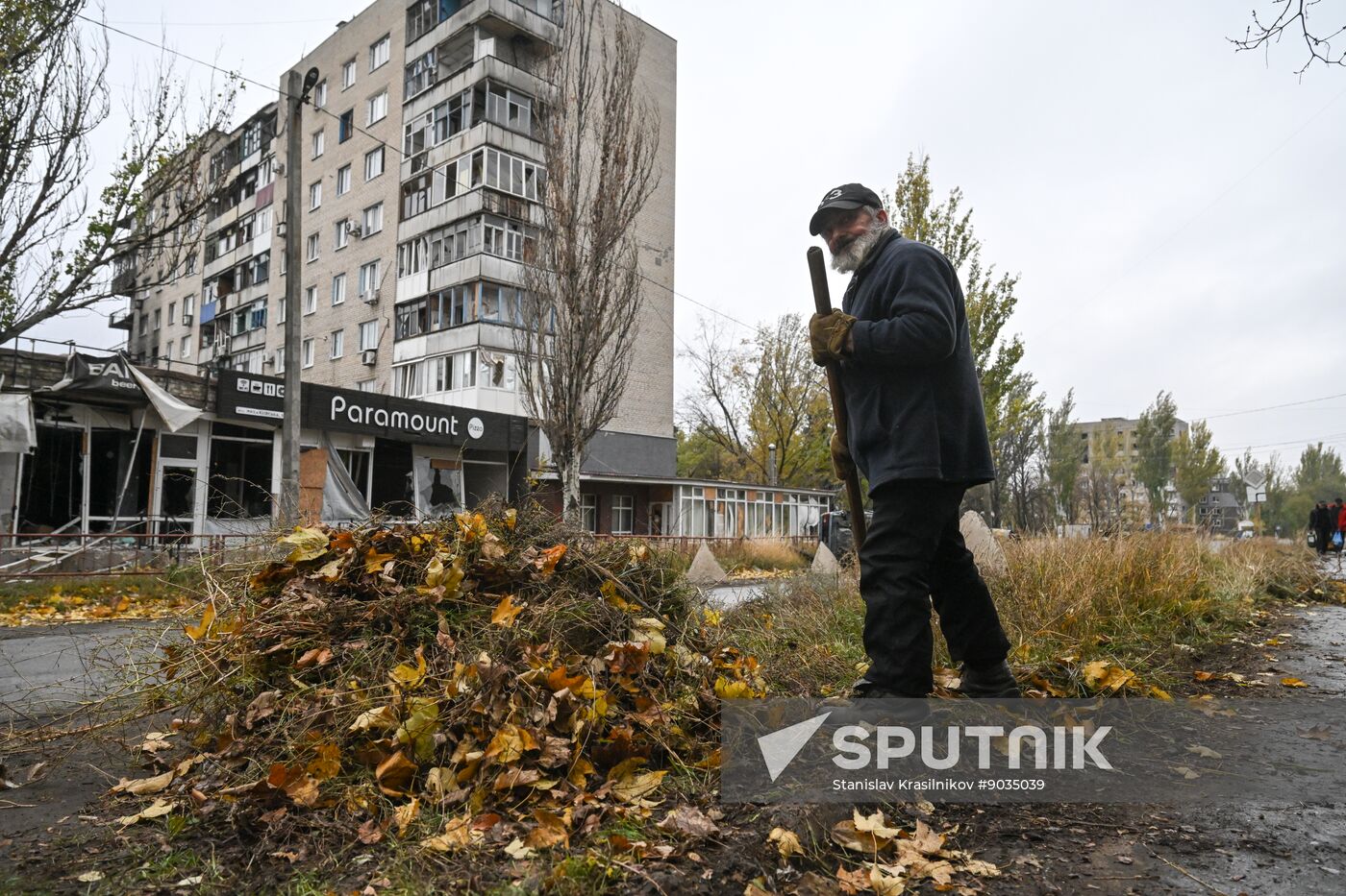 Russia Ukraine Military Operation Selidovo