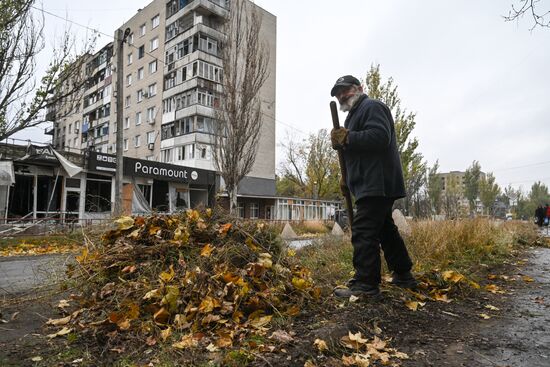 Russia Ukraine Military Operation Selidovo