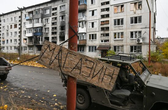 Russia Ukraine Military Operation Selidovo