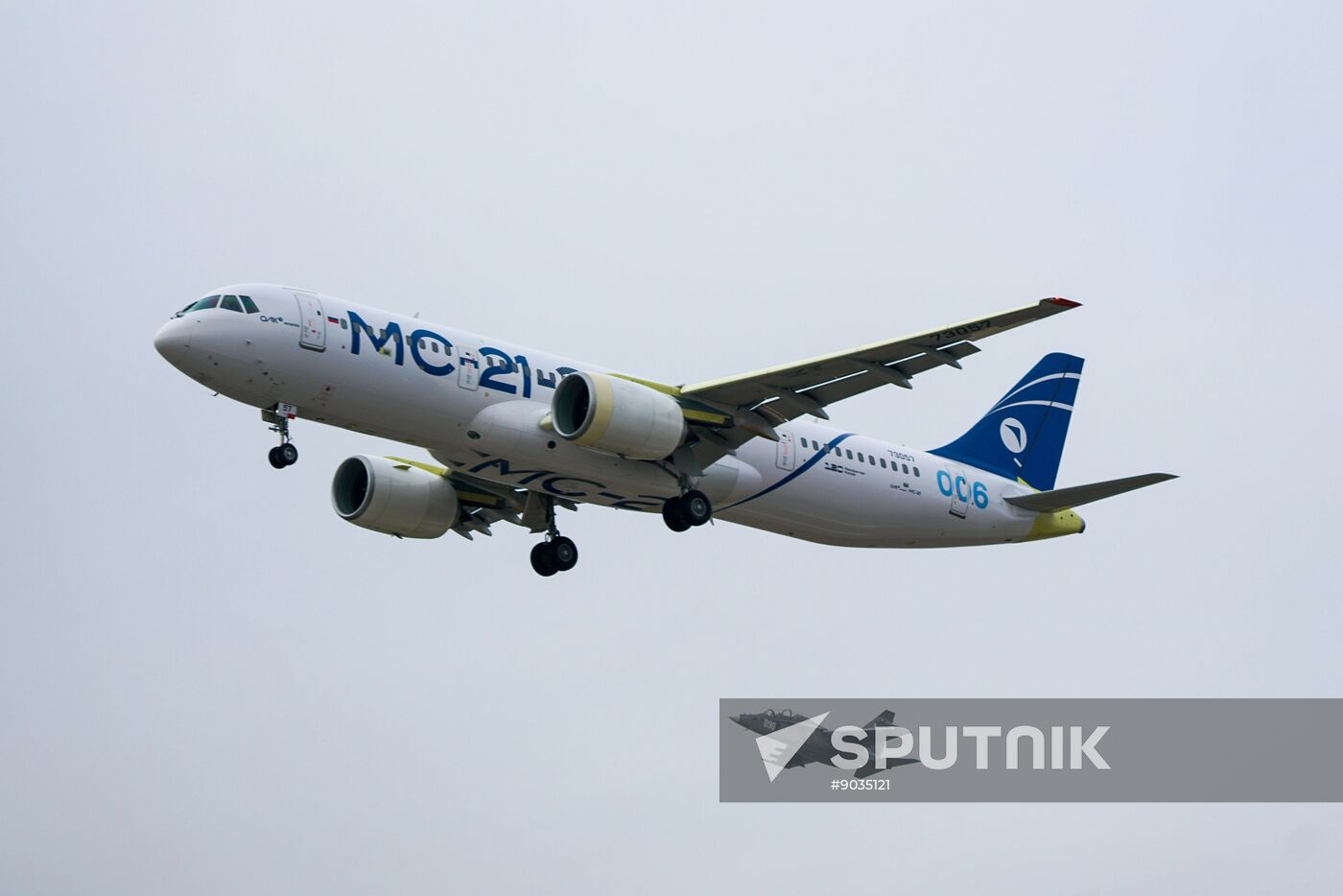 Russia New MC-21 Passenger Jet Tests