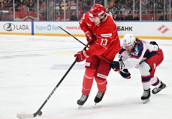 Russia Ice Hockey Kontinental League Spartak - CSKA