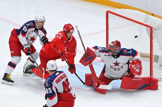 Russia Ice Hockey Kontinental League Spartak - CSKA