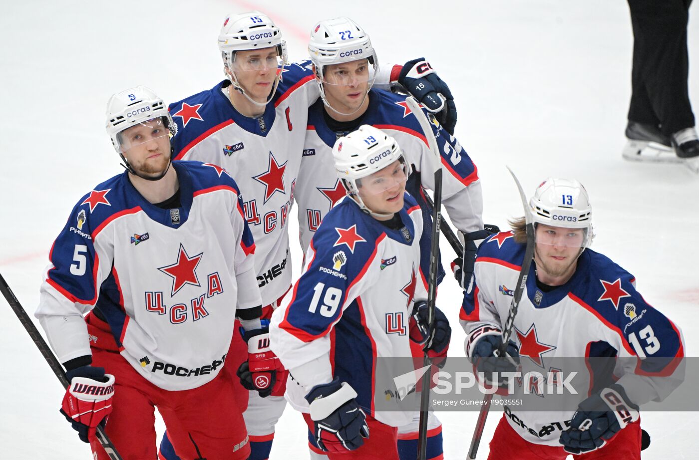 Russia Ice Hockey Kontinental League Spartak - CSKA