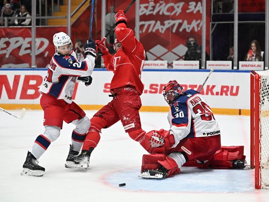 Russia Ice Hockey Kontinental League Spartak - CSKA