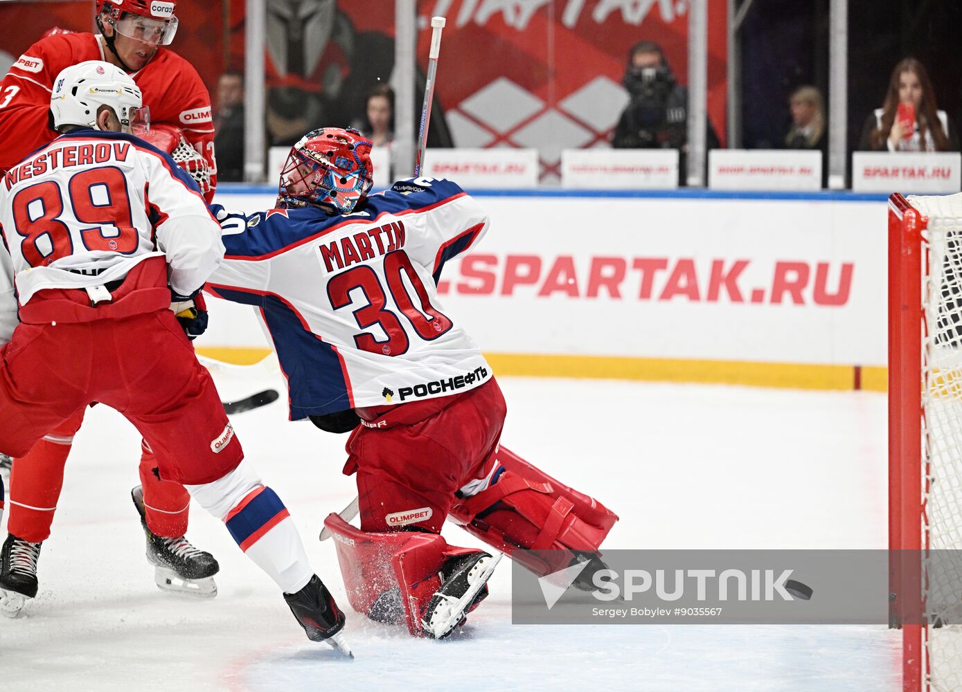 Russia Ice Hockey Kontinental League Spartak - CSKA
