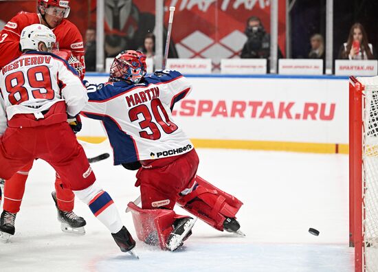 Russia Ice Hockey Kontinental League Spartak - CSKA