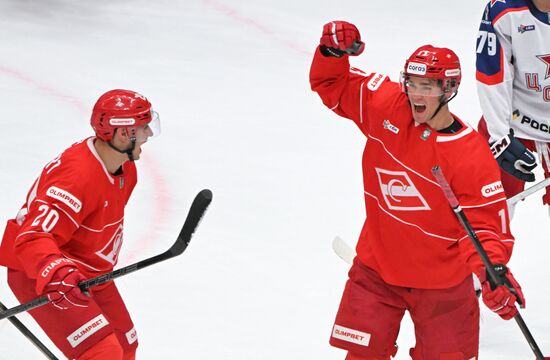 Russia Ice Hockey Kontinental League Spartak - CSKA