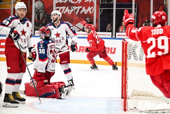 Russia Ice Hockey Kontinental League Spartak - CSKA