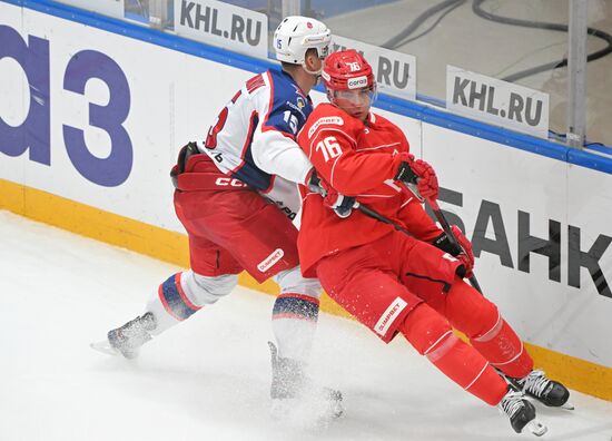 Russia Ice Hockey Kontinental League Spartak - CSKA