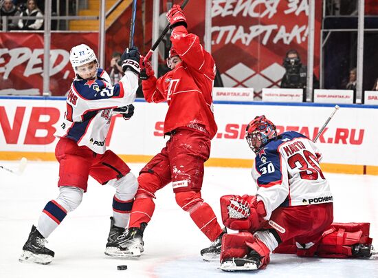 Russia Ice Hockey Kontinental League Spartak - CSKA