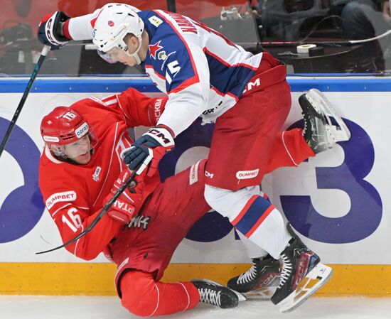 Russia Ice Hockey Kontinental League Spartak - CSKA