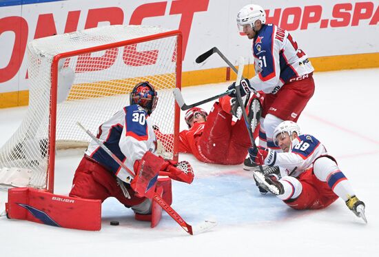 Russia Ice Hockey Kontinental League Spartak - CSKA
