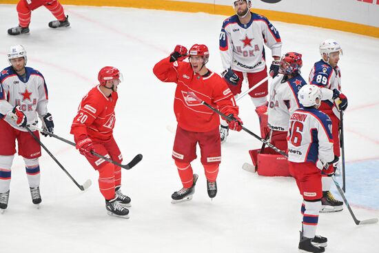Russia Ice Hockey Kontinental League Spartak - CSKA
