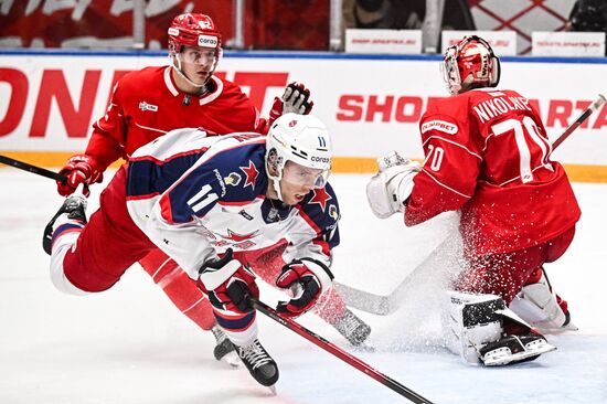 Russia Ice Hockey Kontinental League Spartak - CSKA