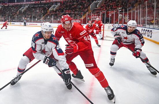 Russia Ice Hockey Kontinental League Spartak - CSKA