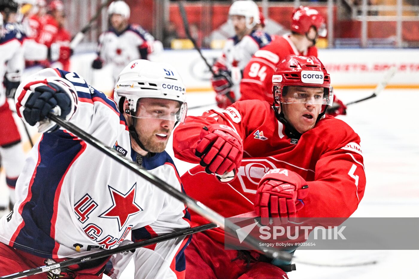 Russia Ice Hockey Kontinental League Spartak - CSKA