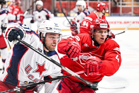 Russia Ice Hockey Kontinental League Spartak - CSKA