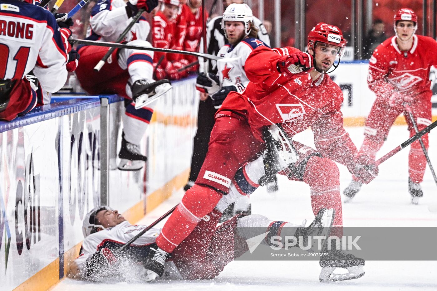 Russia Ice Hockey Kontinental League Spartak - CSKA