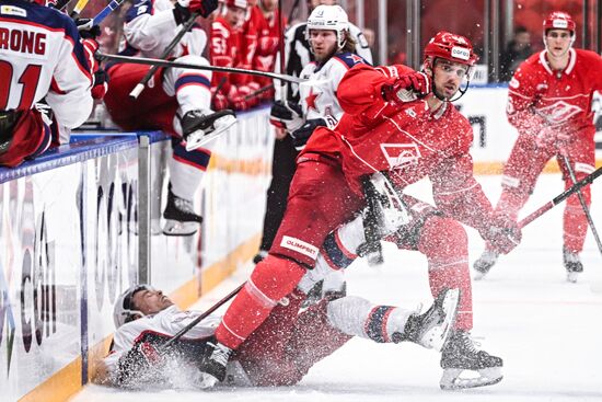 Russia Ice Hockey Kontinental League Spartak - CSKA