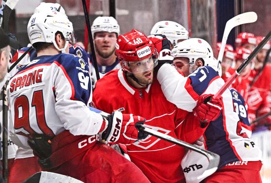 Russia Ice Hockey Kontinental League Spartak - CSKA