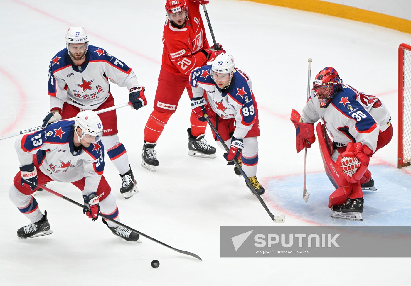 Russia Ice Hockey Kontinental League Spartak - CSKA