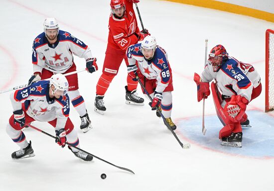 Russia Ice Hockey Kontinental League Spartak - CSKA