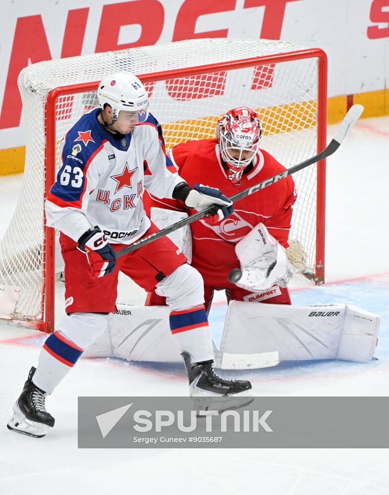 Russia Ice Hockey Kontinental League Spartak - CSKA