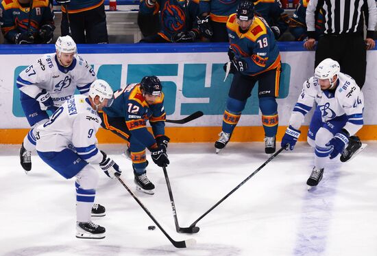 Russia Ice Hockey Kontinental League Dragons - Dinamo