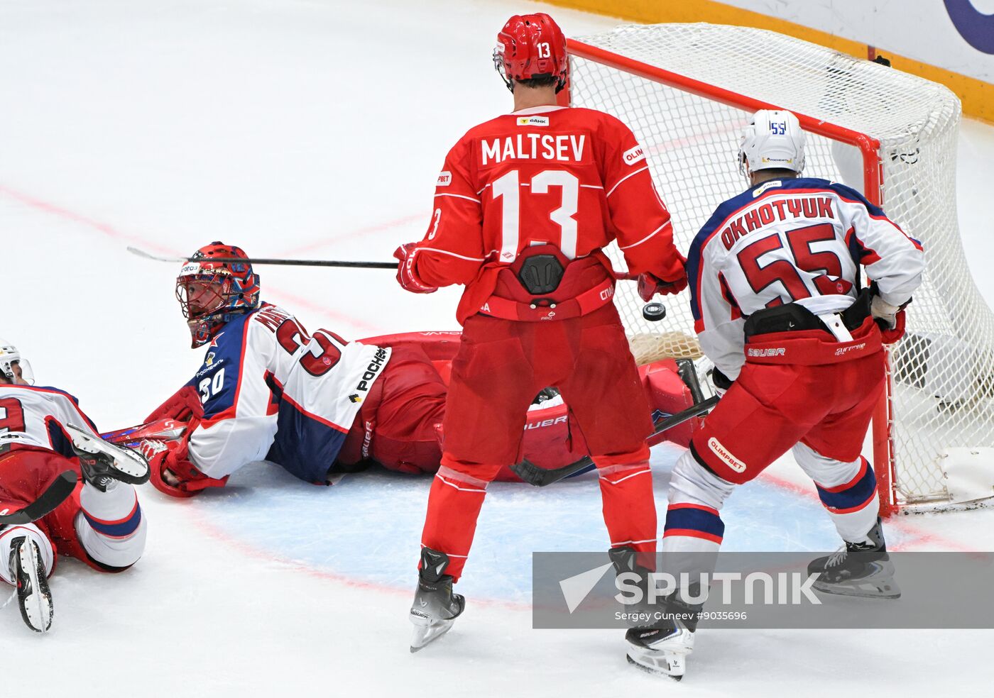 Russia Ice Hockey Kontinental League Spartak - CSKA