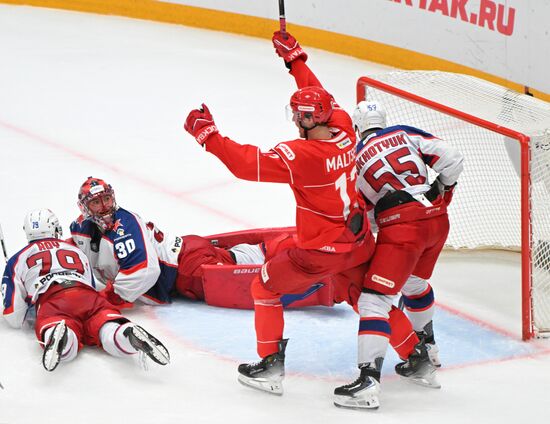 Russia Ice Hockey Kontinental League Spartak - CSKA