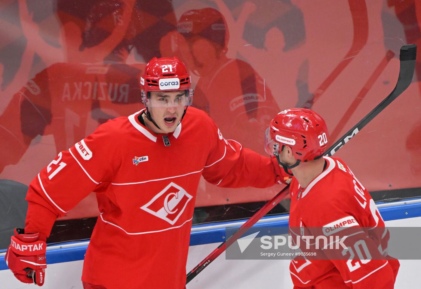 Russia Ice Hockey Kontinental League Spartak - CSKA