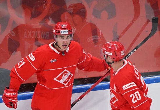 Russia Ice Hockey Kontinental League Spartak - CSKA