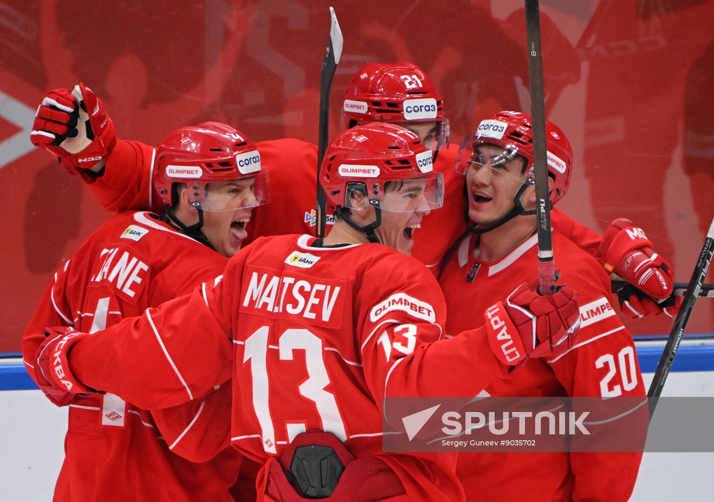 Russia Ice Hockey Kontinental League Spartak - CSKA