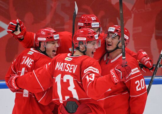 Russia Ice Hockey Kontinental League Spartak - CSKA