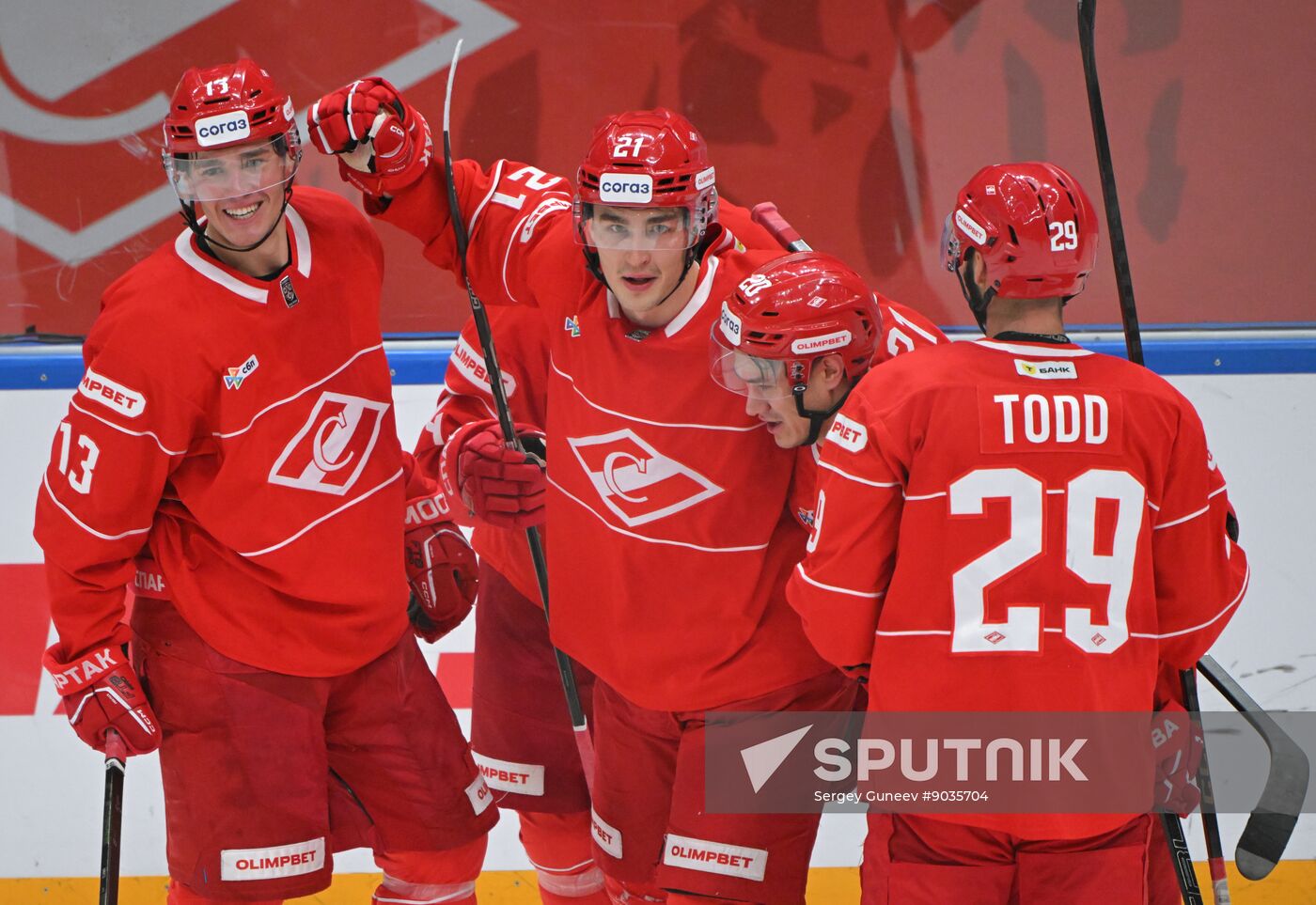 Russia Ice Hockey Kontinental League Spartak - CSKA