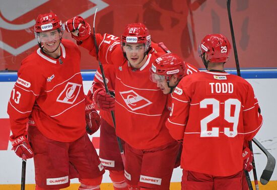 Russia Ice Hockey Kontinental League Spartak - CSKA