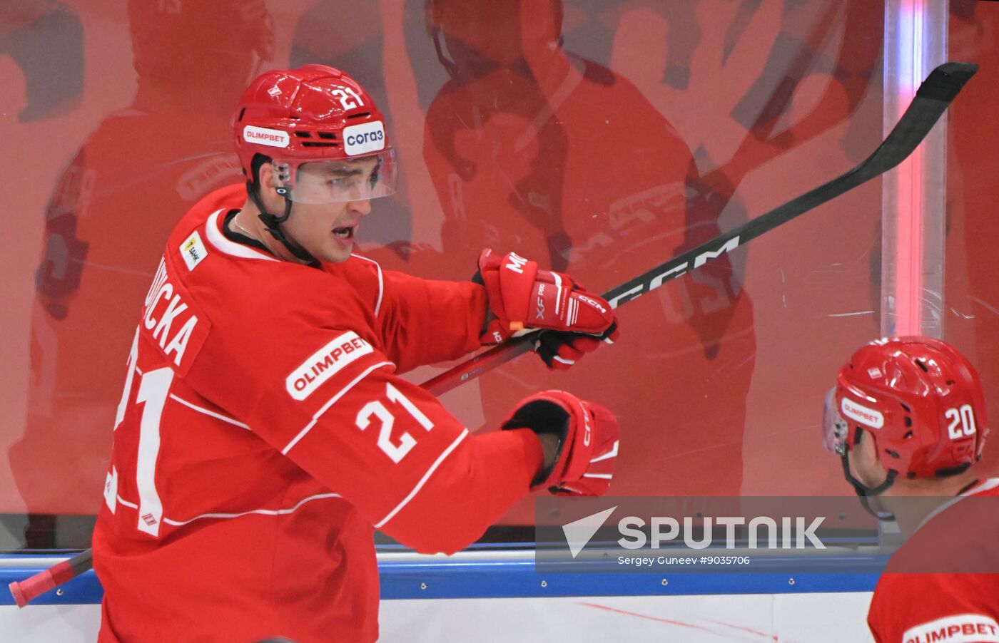 Russia Ice Hockey Kontinental League Spartak - CSKA