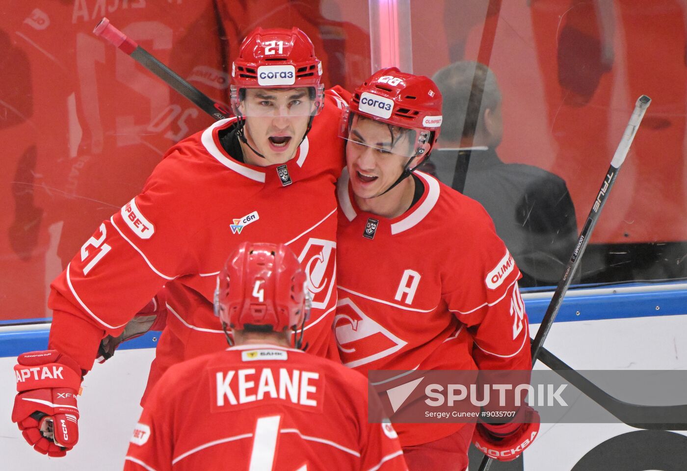 Russia Ice Hockey Kontinental League Spartak - CSKA