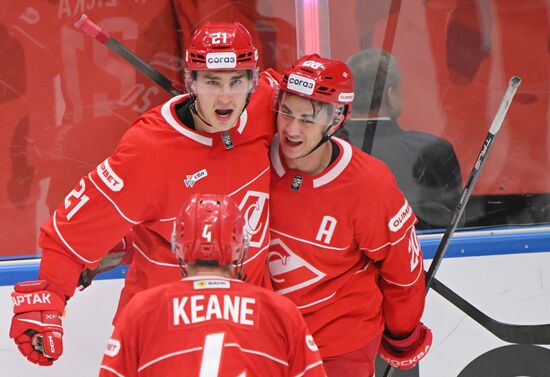 Russia Ice Hockey Kontinental League Spartak - CSKA