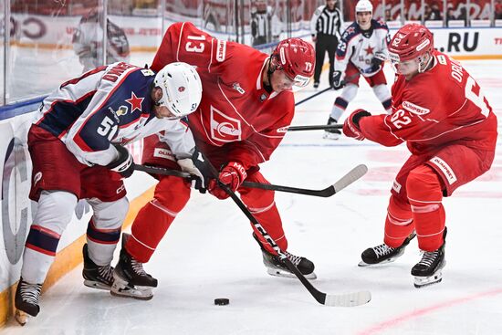 Russia Ice Hockey Kontinental League Spartak - CSKA