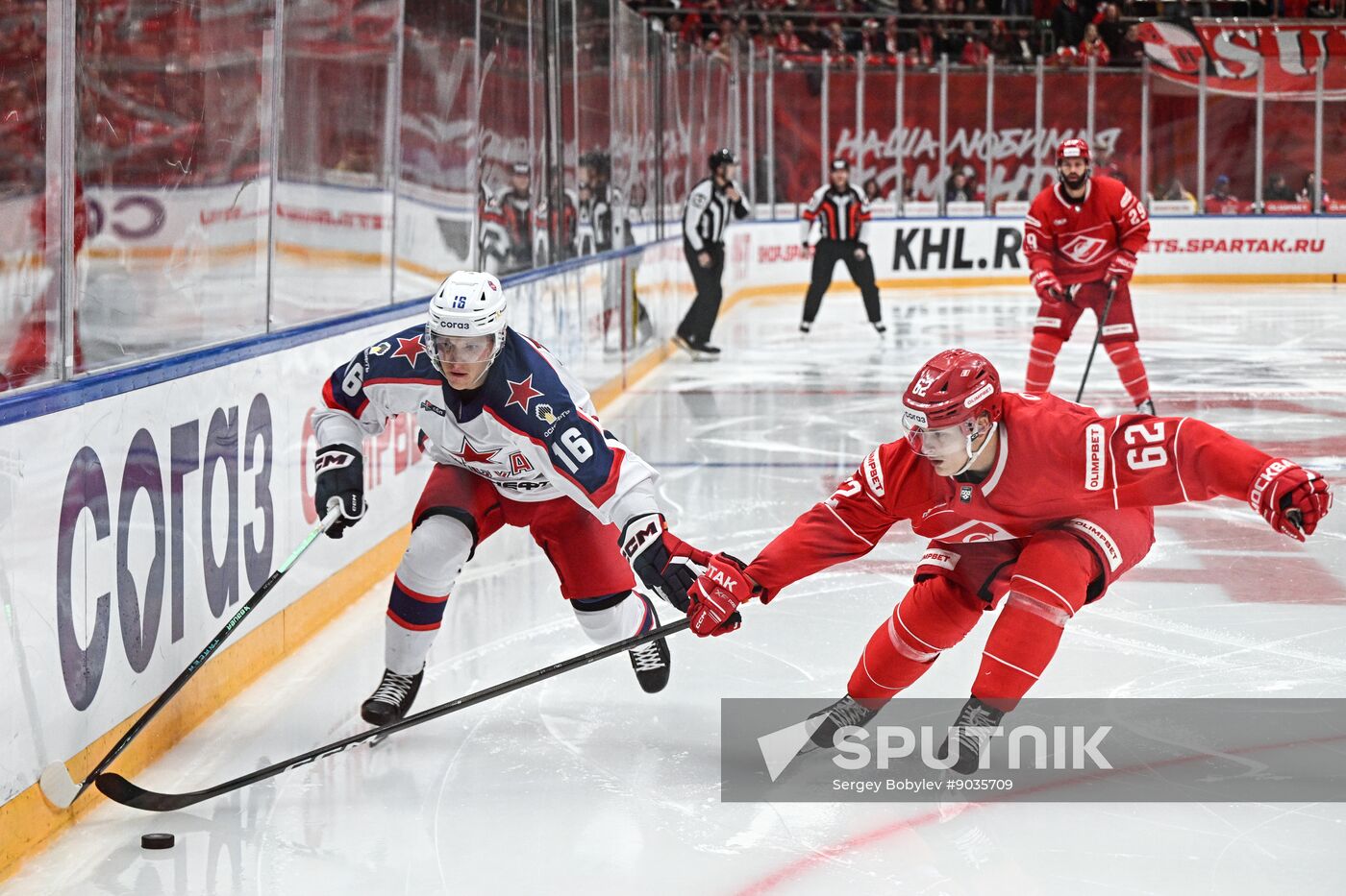 Russia Ice Hockey Kontinental League Spartak - CSKA