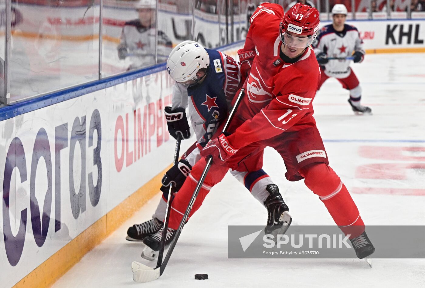 Russia Ice Hockey Kontinental League Spartak - CSKA