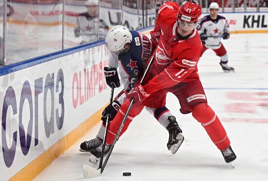Russia Ice Hockey Kontinental League Spartak - CSKA